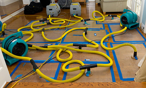 Professional Crawl Space Water Removal technician working in Hebron, OH